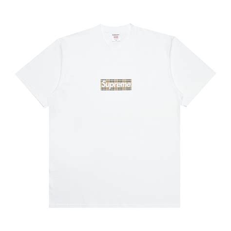 tee supreme x burberry|supreme x burberry goat.